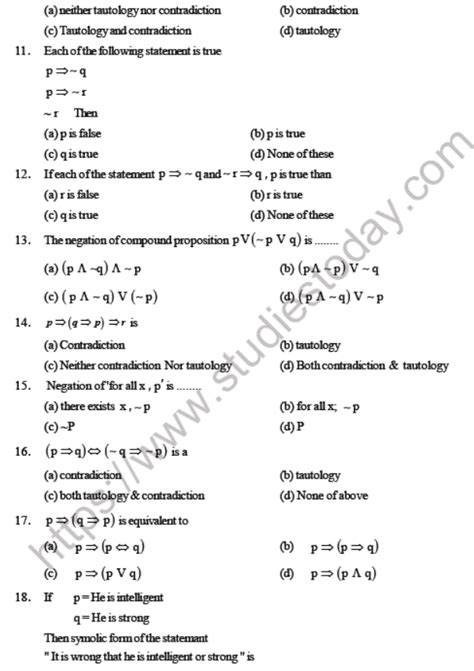 Get <b>Programmable Logic Controller</b> <b>Multiple Choice Questions</b> (<b>MCQ</b> Quiz) with answers and detailed solutions. . Mathematical logic mcq pdf download